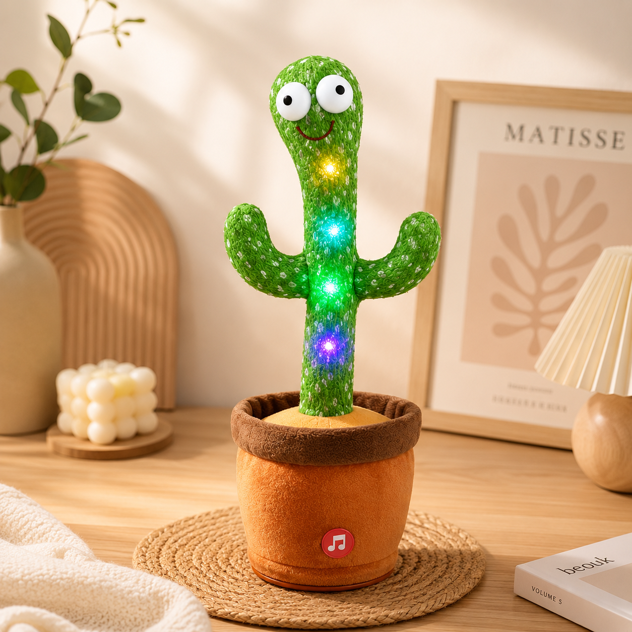Talking & Dancing Cactus Toy ⭐