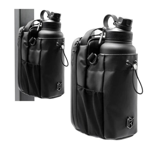 Magnetic Gym Bottle Holder Bag With Storage (Pack of 1)
