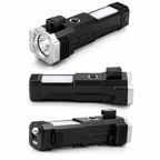 8-in-1 Rechargeable LED Emergency Flashlight