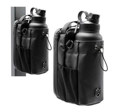 Magnetic Gym Bottle Holder Bag With Storage (Pack of 1)
