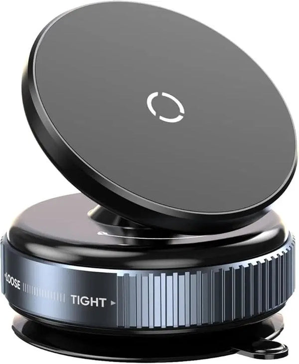 Universal Magnetic Suction Phone Holder | 360° Rotating, Adhesive-Free Mount